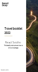 Renault Travel Booklet